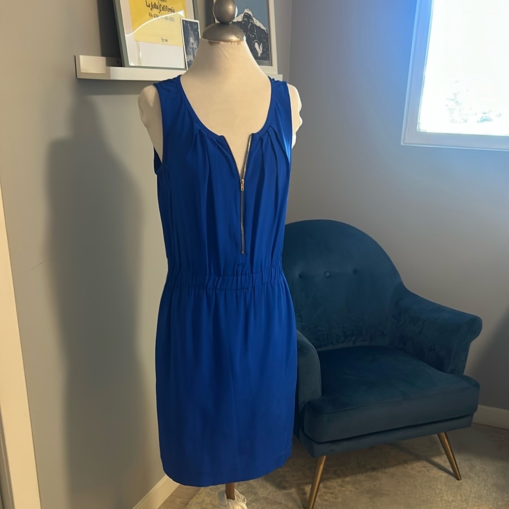 Eliza J Elegant Blue Sleeveless Dress, Size 6